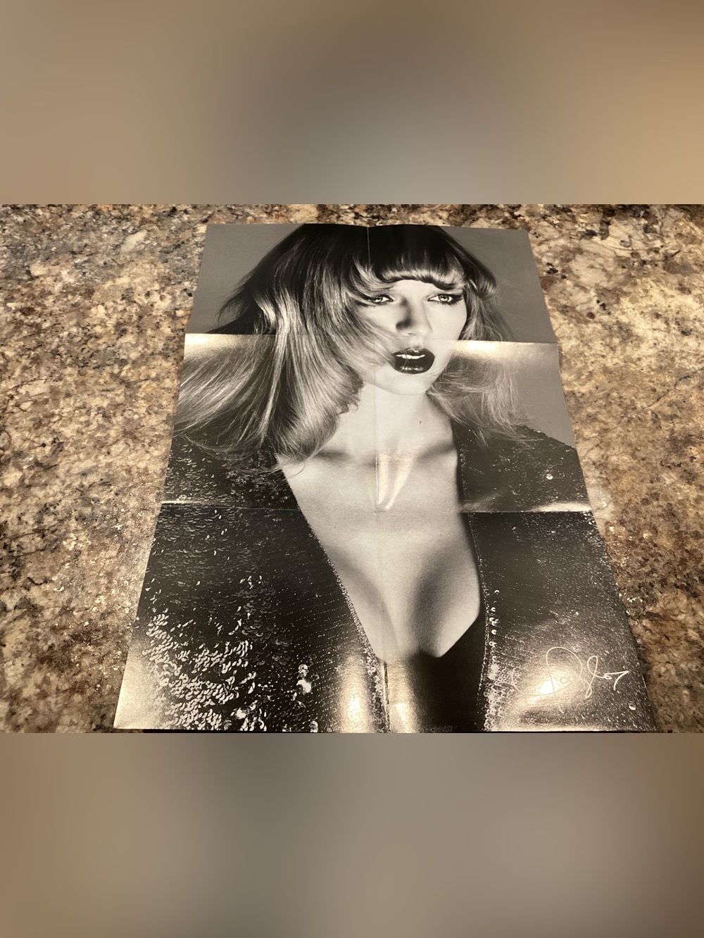 Taylor Swift Reputation CD Double Sided Poster 2017 Big Machine Label - Picture 3 of 7